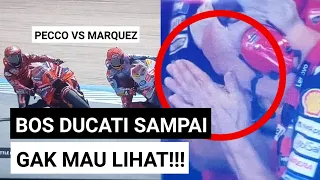 Bos Ducati Sampai Tutup Muka!!! Duel Pecco Bagnaia VS Marc Marquez di MotoGP Spanyol 2024