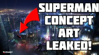 Superman Game Concept Art LEAKED! More Suicide Squad leaks too!