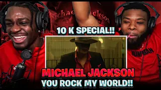 BabantheKidd FIRST TIME reacting to Michael Jackson ft. Usher & Chris Tucker - You Rock My World!!