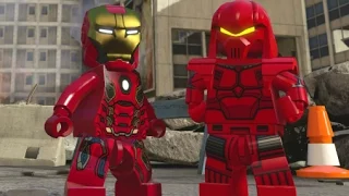 LEGO Marvel's Avengers - Sokovia Hub Free Roam Gameplay