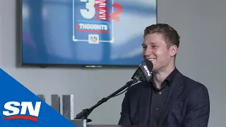 Nathan MacKinnon On Zadorov's Comments, Landeskog Re-Signing, The Playoffs & Olympics! | 32 Thoughts