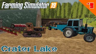 One Person & Old Tractor & Starting from scratch | Crater Lake Seasons # 1| FS19 TimeLapse