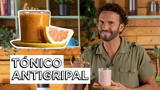 Tónico antigripal | Anti influenza | Jugo que refuerza tu sistema inmune