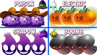 Random 4 BOMB & MINT Plants Battlez - WHo Will Win? - PvZ 2 Plant Vs Plant