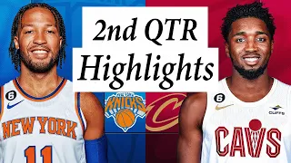 New York Knicks vs. Cleveland Cavaliers Full Highlights 2nd QTR | Apr 18 | 2022-2023 NBA Playoffs