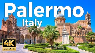 Palermo, Sicily, Italy Walking Tour (4k Ultra HD 60fps) – With Captions