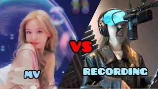 NAYEON 'POP!' MV VS RECORDING