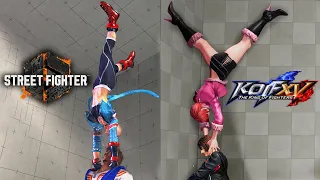 SF6 vs KOF XV (Super Moves Comparison)