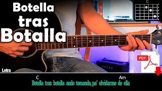 Botella Tras Botella - Christian Nodal - Tutorial De Guitarra | PDF Gratis