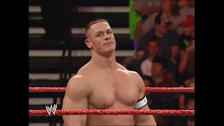 John Cena vs Santino:Raw, Sept. 17, 2007 | Randy Orton Attacked Jonh Cena