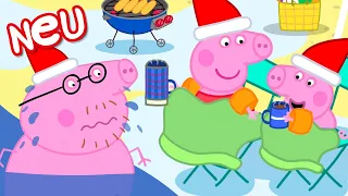 Peppa-Wutz-Geschichten | Schwimmen am Weihnachtsmorgen | Videos für Kinder