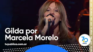 No me arrepiento de este amor de Gilda por Marcela Morelo - 70 Años, El Concierto