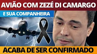 Avião com Zezé di Camargo e Graciele Lacerda vive TRAGÉDlA a bordo e M0RTE acaba confirmada