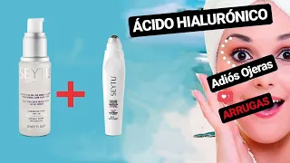 Cómo aplicar el Suero facial de hidratación profunda y suero para contorno de ojos SEYTÚ