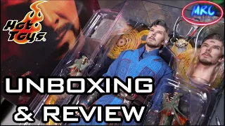 Hot Toys DOCTOR STRANGE in the Multiverse of Madness 1/6th scale  figure Unboxing & Review!