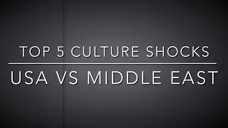 My Top 5 CULTURE SHOCKS |USA vs Middle East | Living as an American Expat