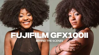 Fujifilm GFX100 II | Studio Portrait Photography BTS