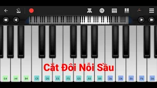 Cắt Đôi Nỗi Sầu: piano trên điện thoại