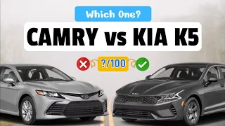 Toyota Camry 2024 vs Kia K5 2024 | Which Sedan?