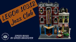 LEGO® Icons 10312 Jazz Club  | Speed Build - Speed Brickster