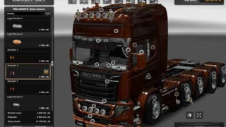 [ETS2]Euro Truck Simulator 2 Scania illegal V8 Reworked v 5.0