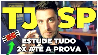 🚨 SAIU CONCURSO TJ SP: como HACKEAR O EDITAL e PASSAR DE 1ª [inclui CRONOGRAMA]