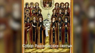 Собор Радонежских святых. Православный календарь 19 июля 2021