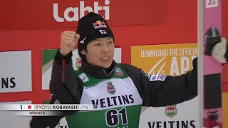 2022-2023 SKIJUMP LAST LAHTI RYOYU KOBAYASHI SEASON3勝目 #小林陵侑 #ワールドカップ