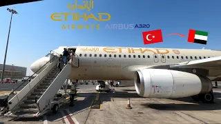 Trip Report | Etihad Airways A320 | Istanbul - Abu Dhabi | Economy | 4K