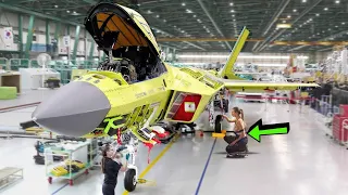Gripen Factory✈️: Manufacturing SAAB Fighter Jet – JAS-39 SuperSonic Production