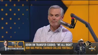 The Herd | Colin Cowherd SHOCKED, Players Want OUT From Deion Sanders, Coach Prime A Fraud?