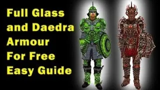 ★Oblivion How/Where to get Daedra and Glass armor for Free★