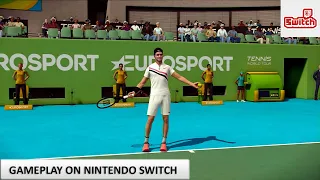 Tennis World Tour Nintendo Switch - 10 Minutes Gameplay