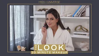 QUICK 10 MINUTE Makeup Tutorial with Harnaaz Sandhu | Miss Universe