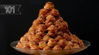 How To Make A Croquembouche (Cream Puff Tower)