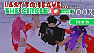 LAST TO LEAVE THE CIRCLE WINS A LEGENDARY PET IN ADOPT ME 🥰🏆