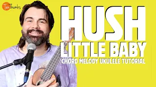 Super Easy Beginner Chord Melody Ukulele Tutorial - Hush Little Baby