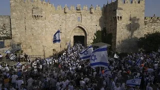 Konfrontationen in Jerusalem wegen umstrittenen Flaggenmarschs