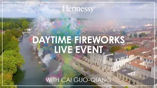 Daytime fireworks live event with Cai Guo-Qiang - Hennessy