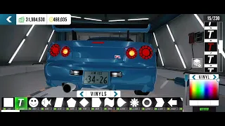 How to make GTR logo in Car Parking Multiplayer