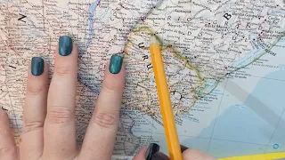 ASMR ~ Artigas, Uruguay History & Geography ~ Soft Spoken Map Tracing Google Earth