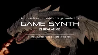 GameSynth: Full Procedural Audio Dragon Model