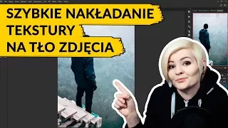 Jak dodać teksturę na tło zdjęcia - Photoshop tutorial || Sztuka Retuszu