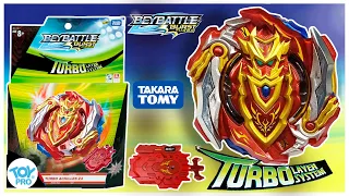 THE REAL PRO ACHILLES! NEW Turbo Achilles 00 Dimension BB-129-T BeyBattle Burst Turbo REVIEW