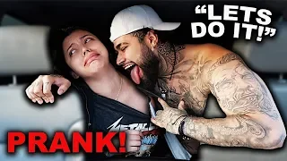 LETS "DO IT" IN THE BACKSEAT PRANK ON PREGNANT GIRLFRIEND! *MUST WATCH*