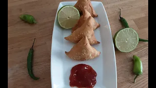 Chicken samosas/Индийская самса с курицей