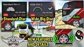 🚚Unobtrusive New Features And Details In Bus Simulator Indonesia Latest New Update🏕 | Bus Gameplay