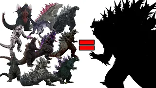 What if EVERY Godzilla Became ONE? Ultimate Fusion | 70 Years of Godzilla Evolution | Maxxive Jumpo