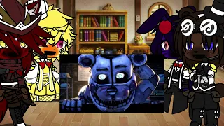 FNAF react to Another Round Collab - Song by @APAngryPiggy @Flint4K