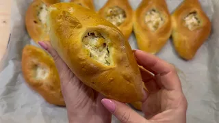 Рыбные расстегаи или Пирожки с рыбой из дрожжевого теста - Fish Pies with yeast dough